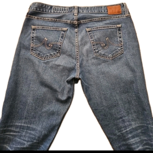 Adriano Goldschmied Womens Dark Wash The Ex Boyfriend Slim Slouchy Slim Jean 30 - Picture 4 of 11